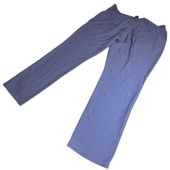 Travis Mathew Men's Pinstripe Flat Front Stretch Golf Pants Blue Size 40 - Picture 3 of 9